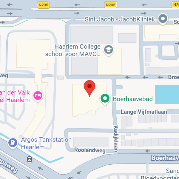 Google maps Boerhaavebad